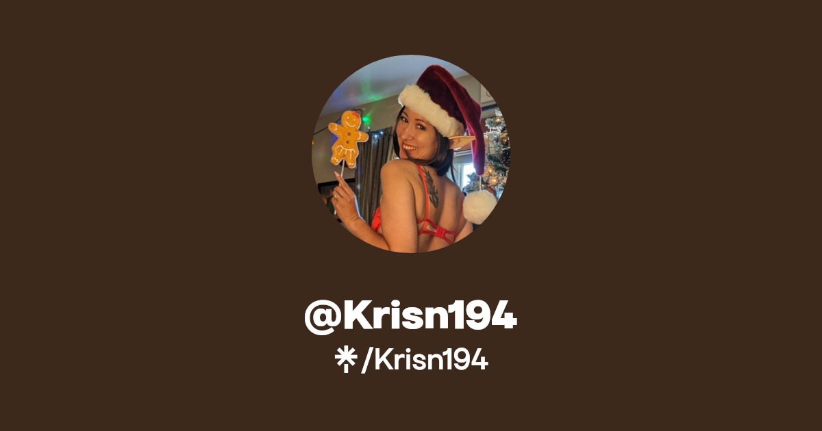 Krisn194 - Find @Krisn194 Onlyfans - Linktree