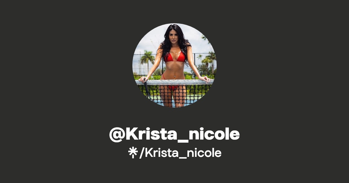 Krista_nicole - Find @Krista_nicole Onlyfans - Linktree