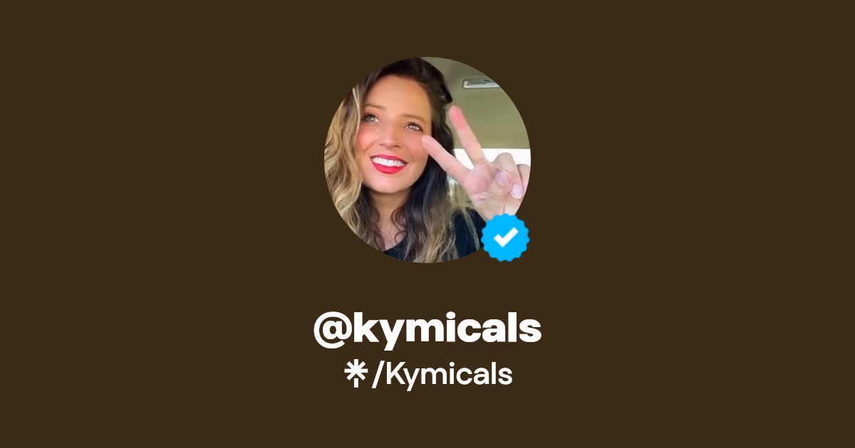 @kymicals | Twitter, Instagram, Facebook, TikTok | Linktree