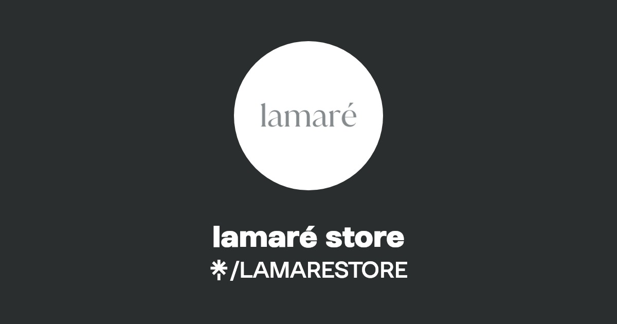 LAMARÉ STORE Linktree