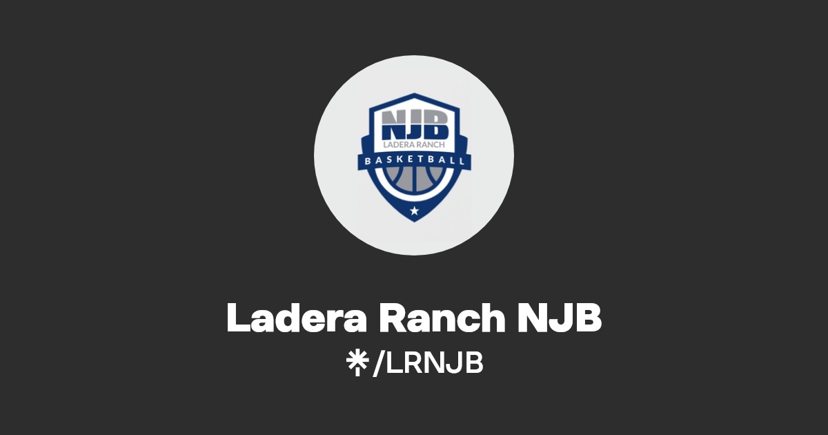 Ladera Ranch NJB Instagram, Facebook Linktree