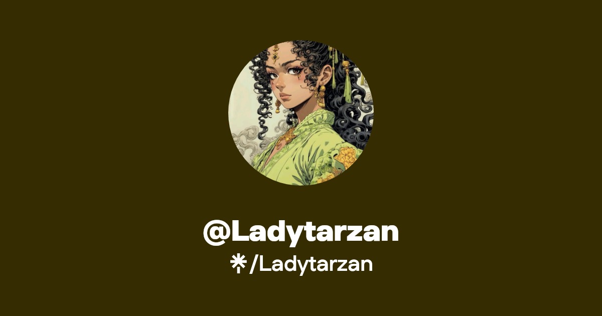Ladytarzan - Find @Ladytarzan Onlyfans - Linktree