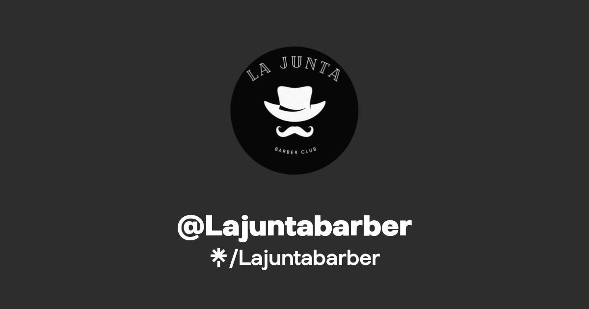 Lajuntabarber Instagram, Facebook, TikTok Linktree