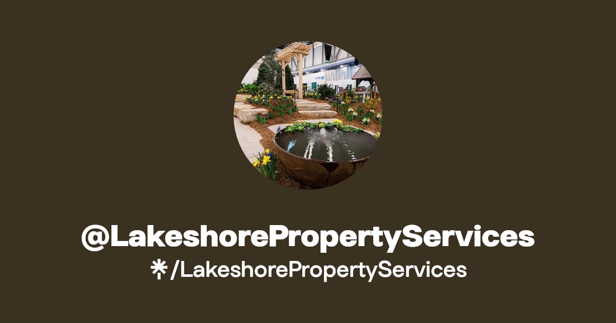 LakeshorePropertyServices Instagram, Facebook Linktree