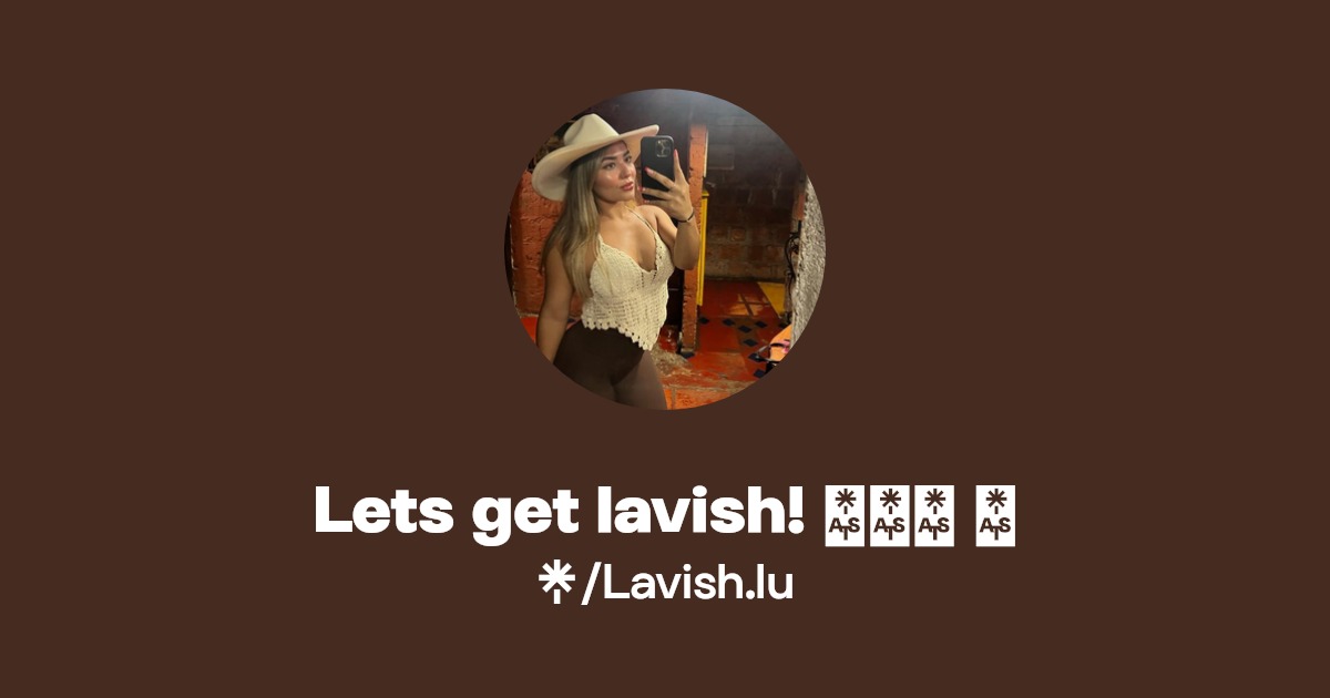 Lets get lavish! 💪🏽👅 🦶 - Find Lets get lavish! 💪🏽👅 🦶 Onlyfans - Linktree