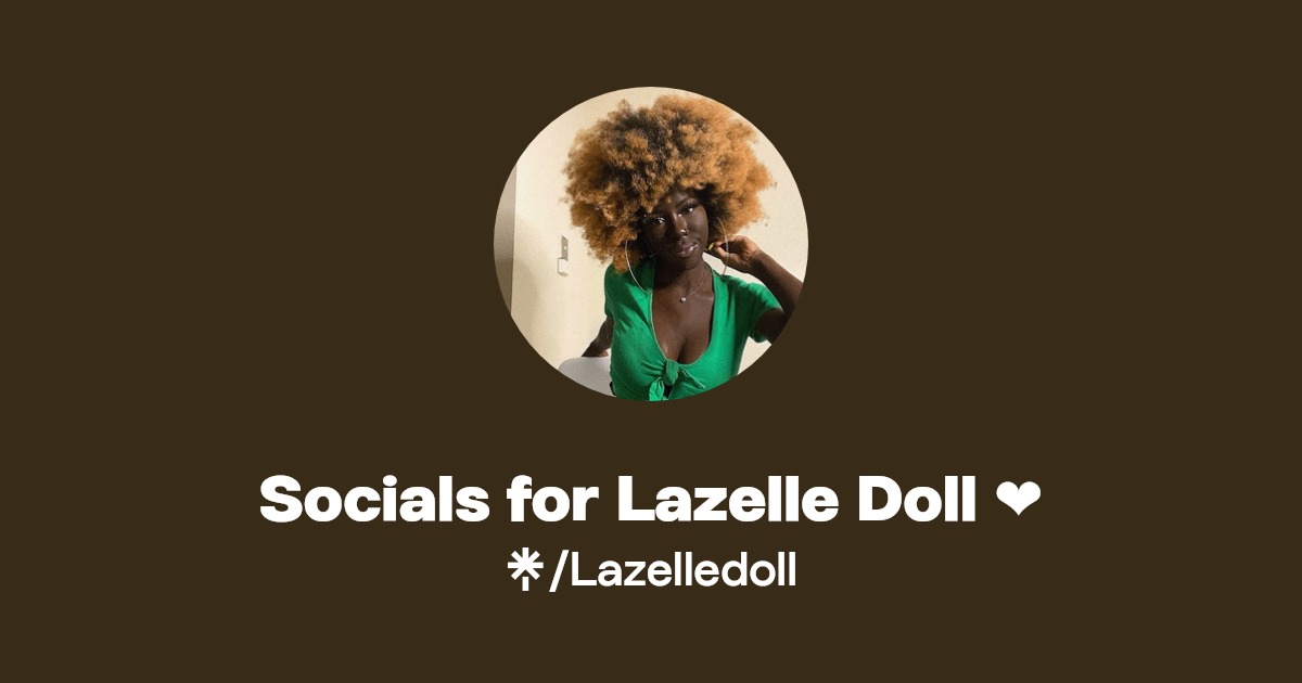 Socials for Lazelle Doll ️ - Find Socials for Lazelle Doll ️ Onlyfans