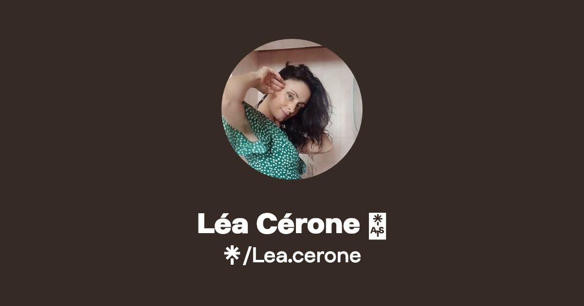 Léa Cérone 💜 - Find Léa Cérone 💜 Onlyfans - Linktree