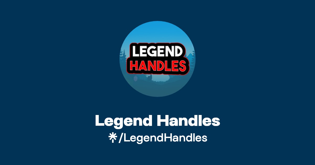 Legend Handles Linktree