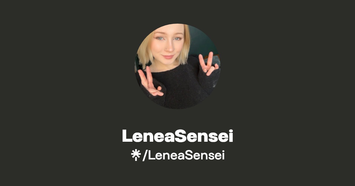 LeneaSensei - Find LeneaSensei Onlyfans - Linktree
