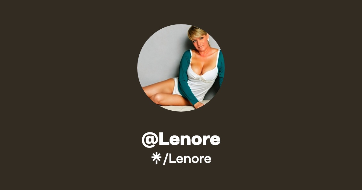 Lenore - Find @Lenore Onlyfans - Linktree