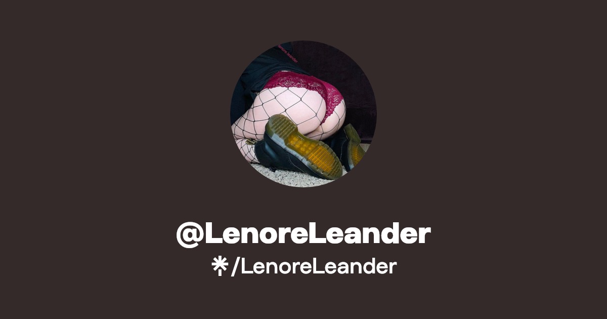 LenoreLeander - Find @LenoreLeander Onlyfans - Linktree