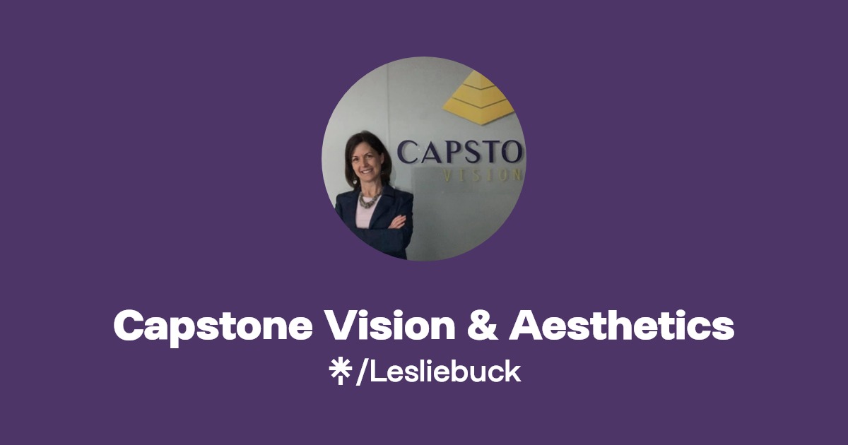 Capstone Vision & Aesthetics Facebook Linktree