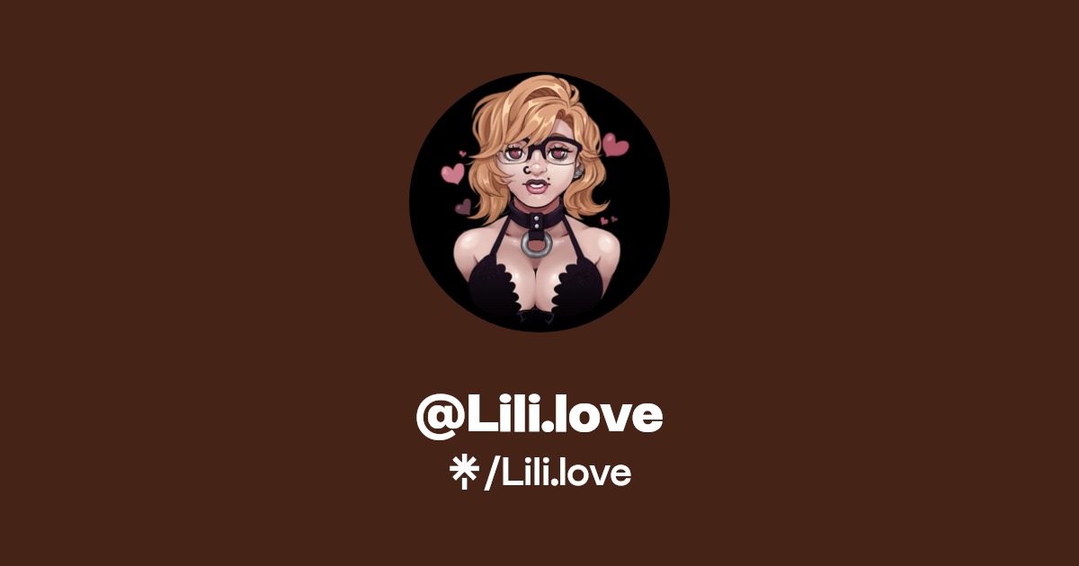 Lili.love - Find @Lili.love Onlyfans - Linktree