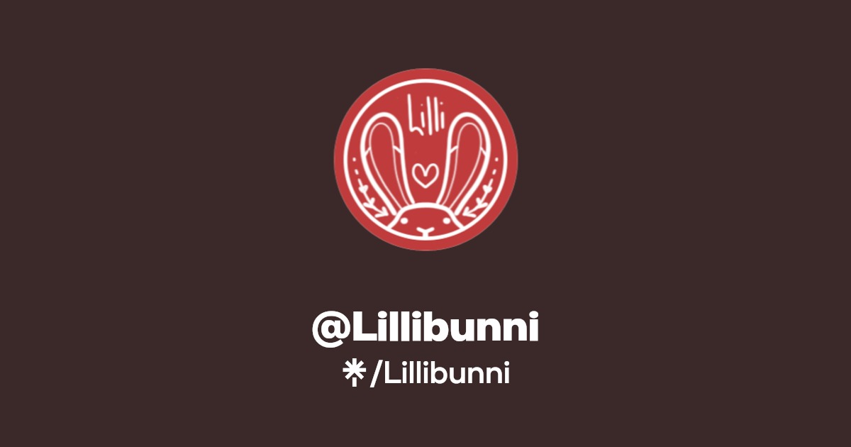 Lillibunni | Twitter, Instagram | Linktree