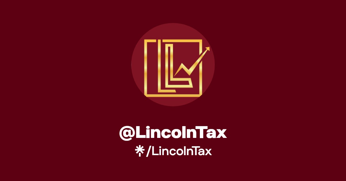 LincolnTax Instagram, Facebook Linktree