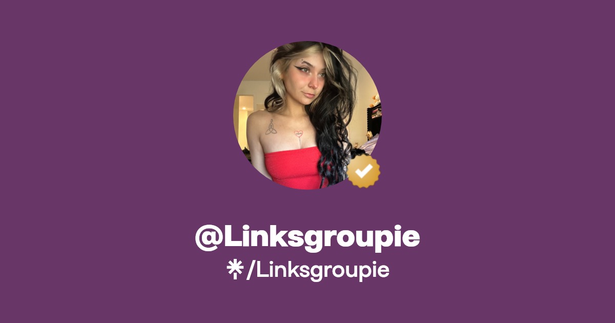 Linksgroupie | Twitter, Instagram, TikTok, Twitch | Linktree