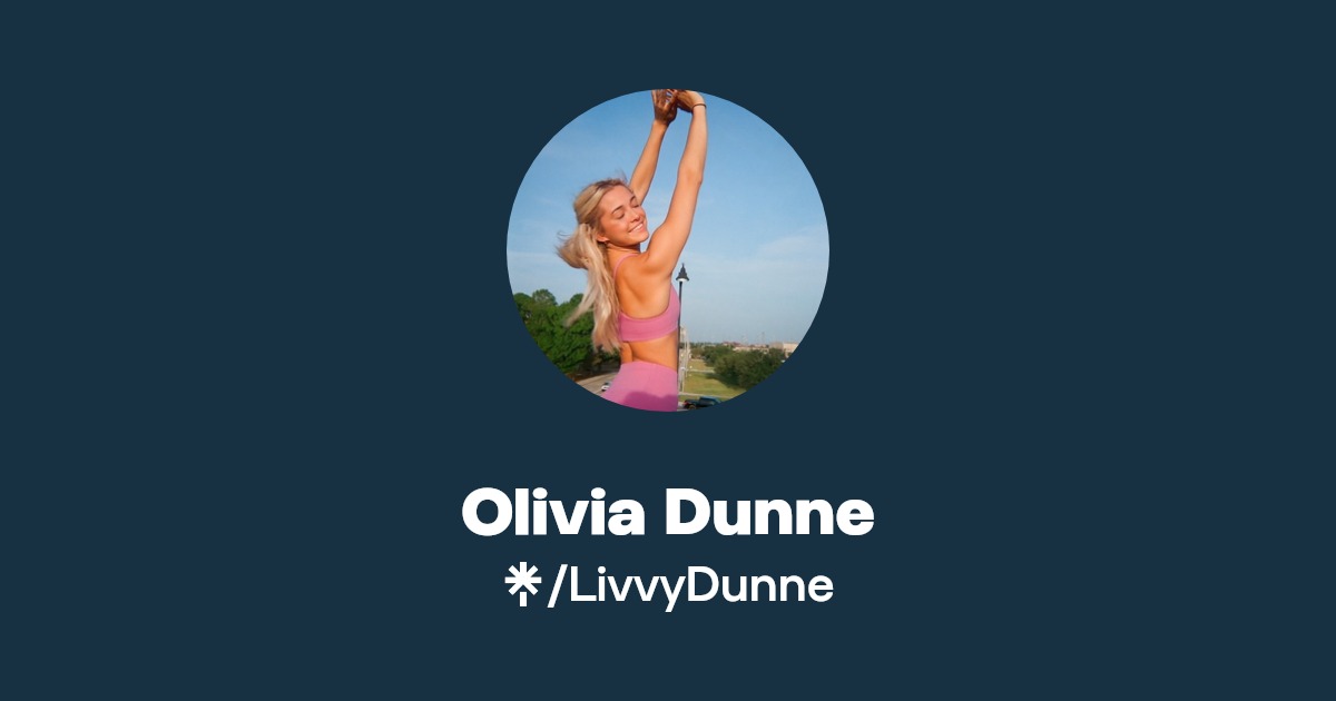 Olivia Dunne TikTok, Instagram Linktree