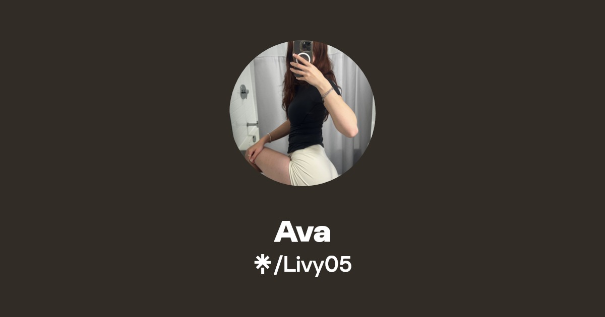 Livy - Find Livy Onlyfans - Linktree