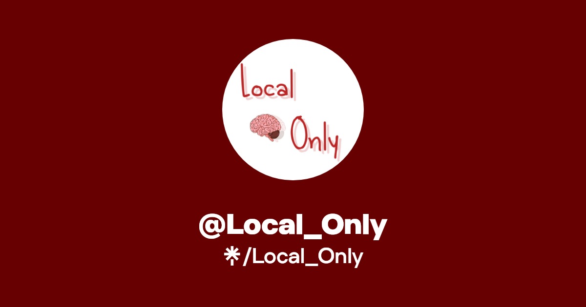 @Local_Only | Linktree