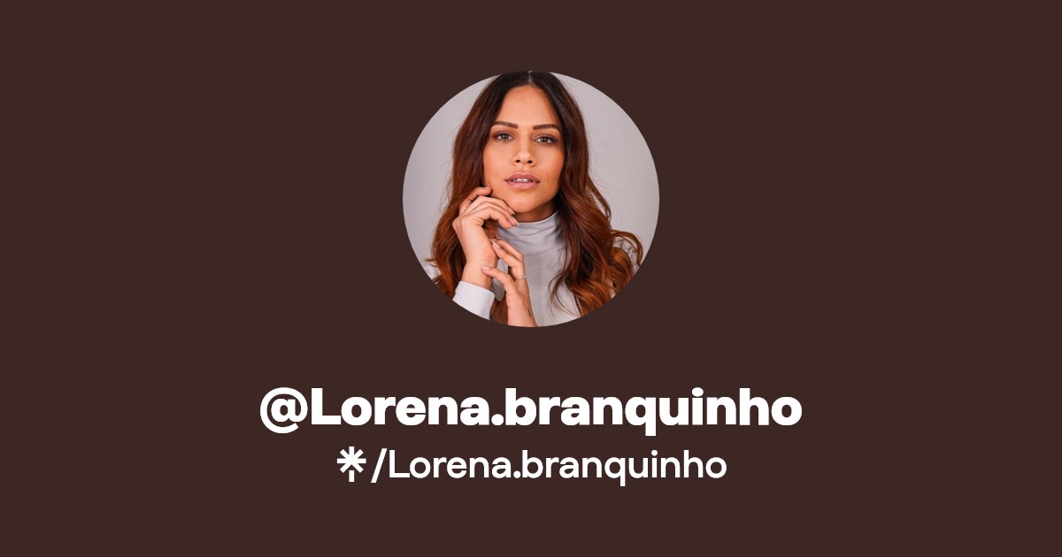 Lorena.branquinho Instagram Linktree