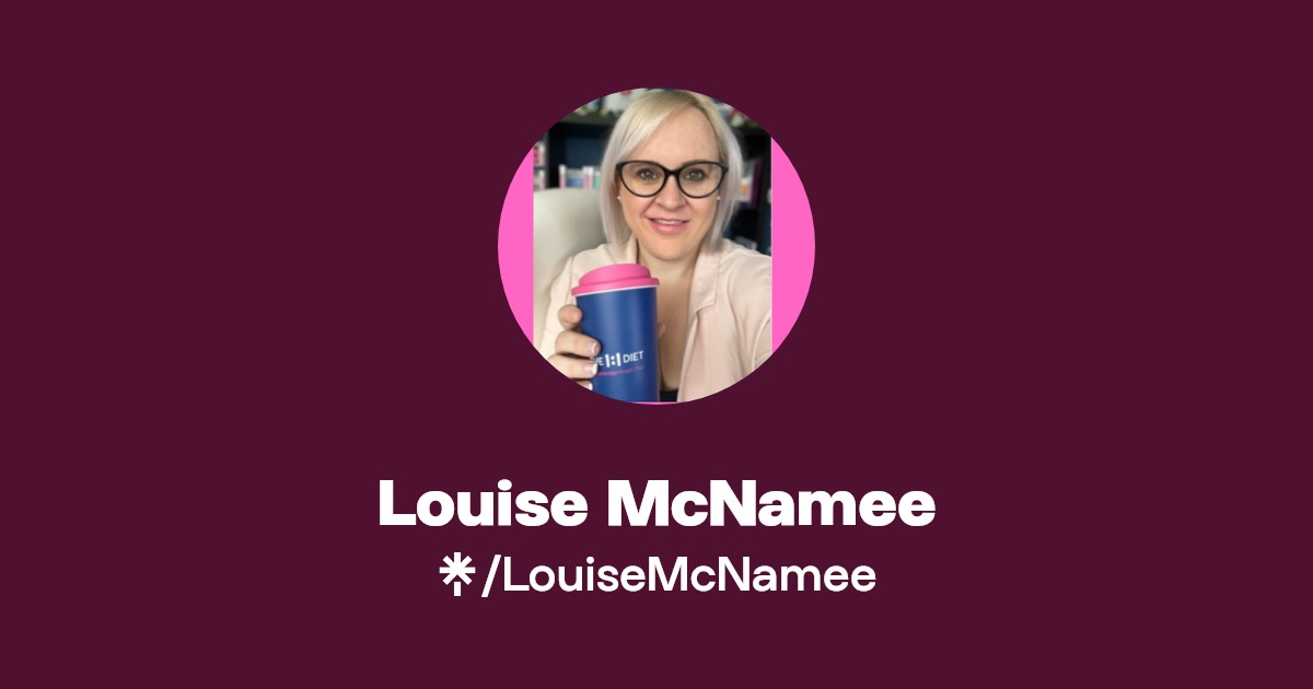 Louise McNamee Instagram, Facebook Linktree