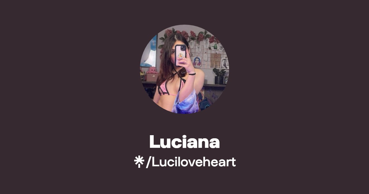 🐮Luciana - Find 🐮Luciana Onlyfans - Linktree