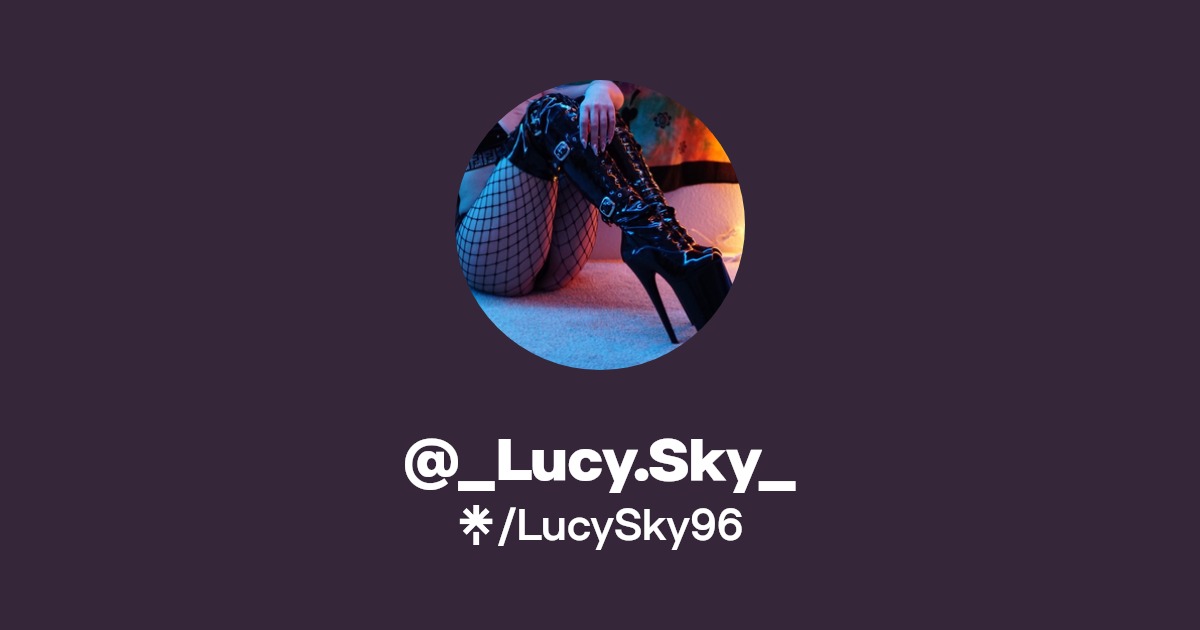 LucySky96 - Find @LucySky96 Onlyfans - Linktree