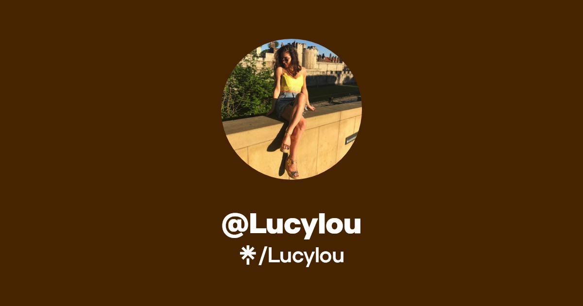 @Lucylou | Linktree