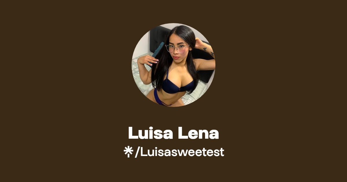 Luisa Lena - Find Luisa Lena Onlyfans - Linktree