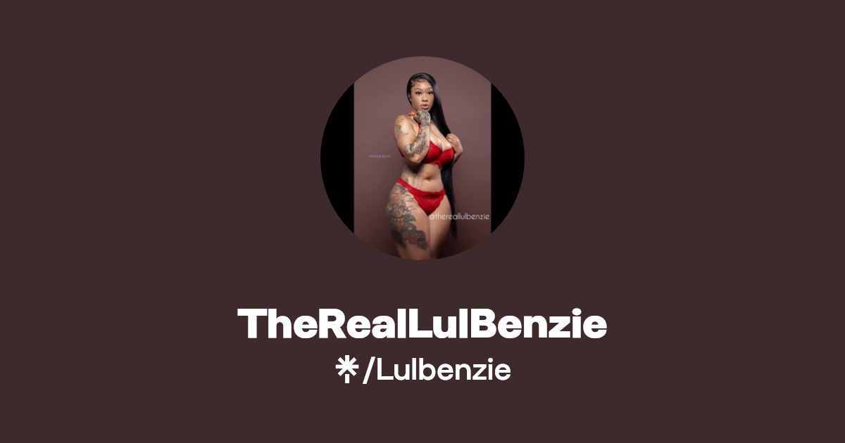 Lul Benzie Other Platforms | Linktree