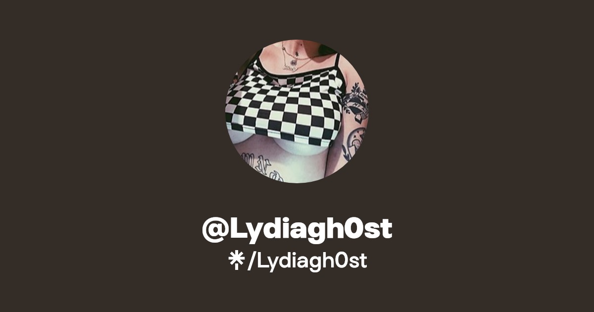 Lydiagh0st - Find @Lydiagh0st Onlyfans - Linktree