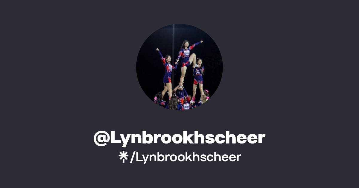 Lynbrookhscheer Linktree