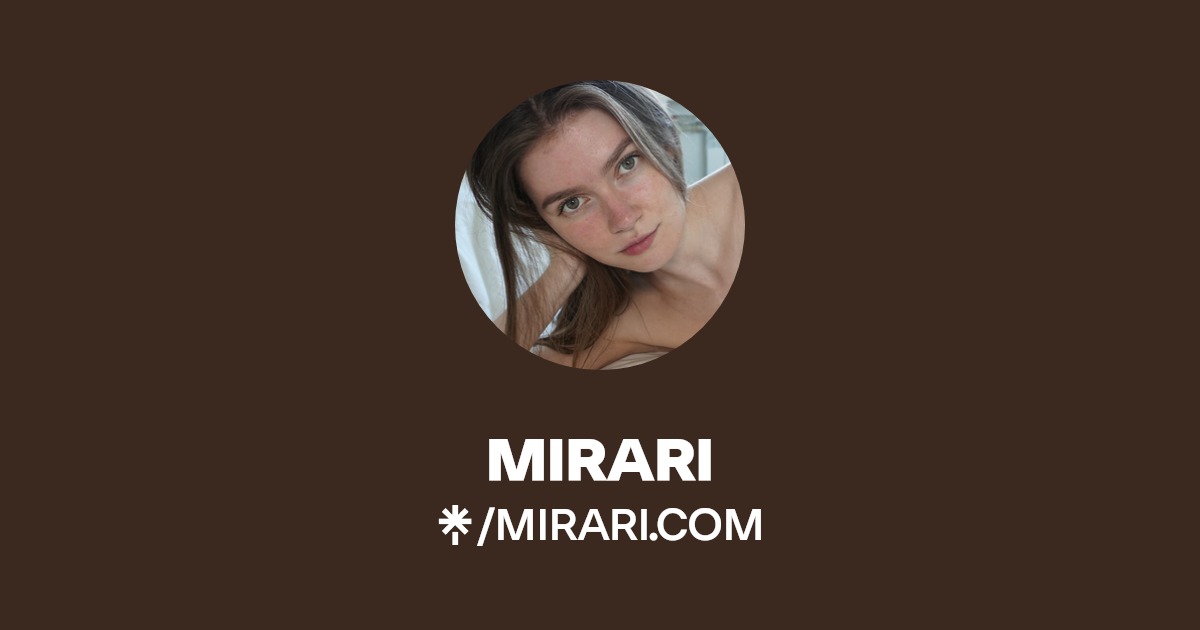 MIRARI | Twitter, Instagram | Linktree