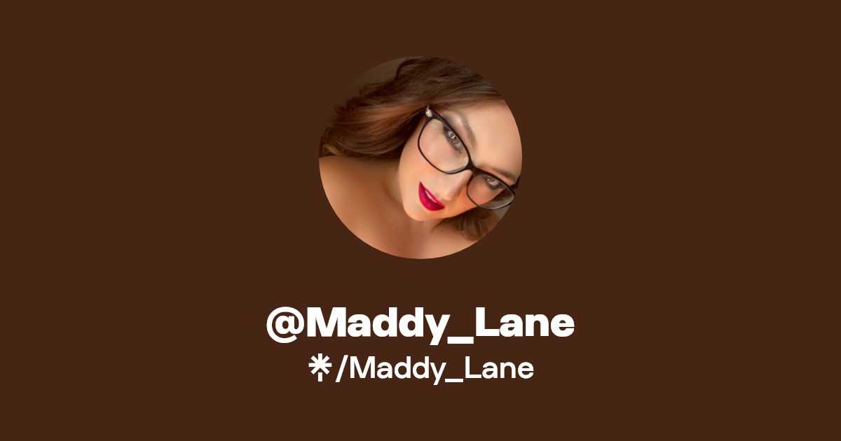 Maddy_Lane - Find @Maddy_Lane Onlyfans - Linktree