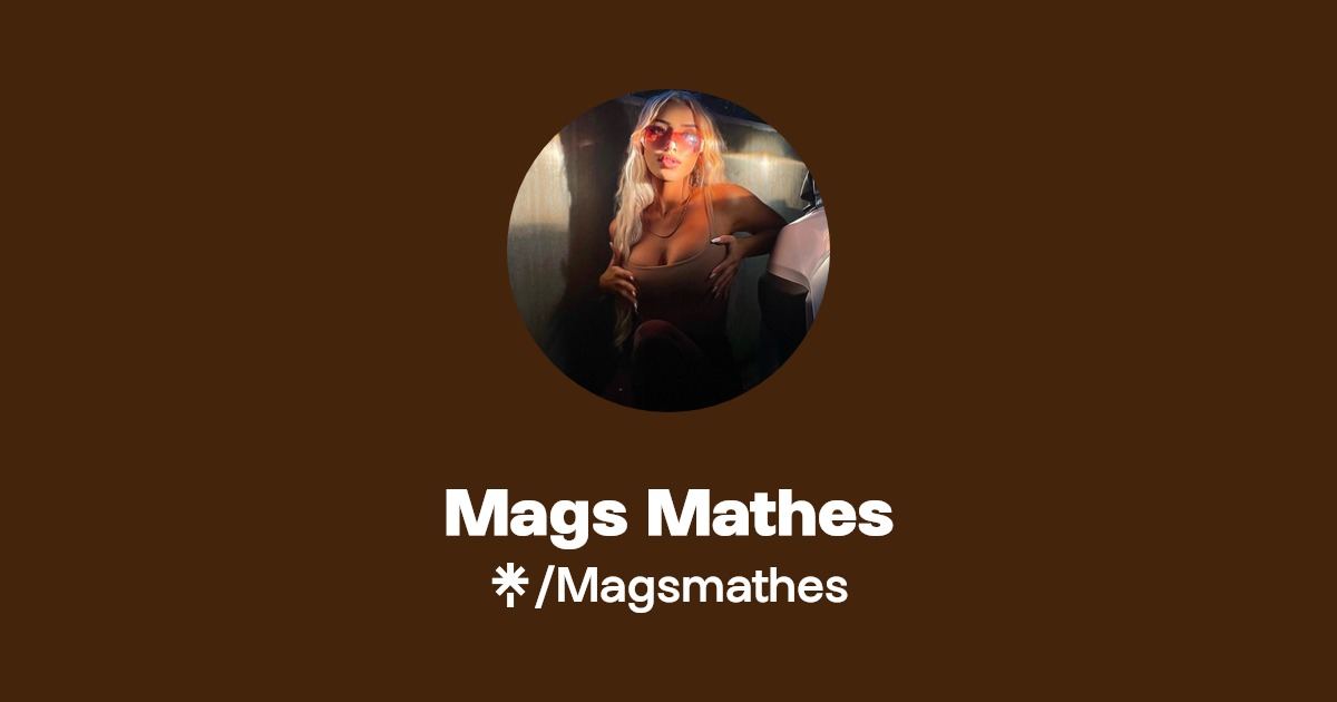 Mags Mathes | Linktree