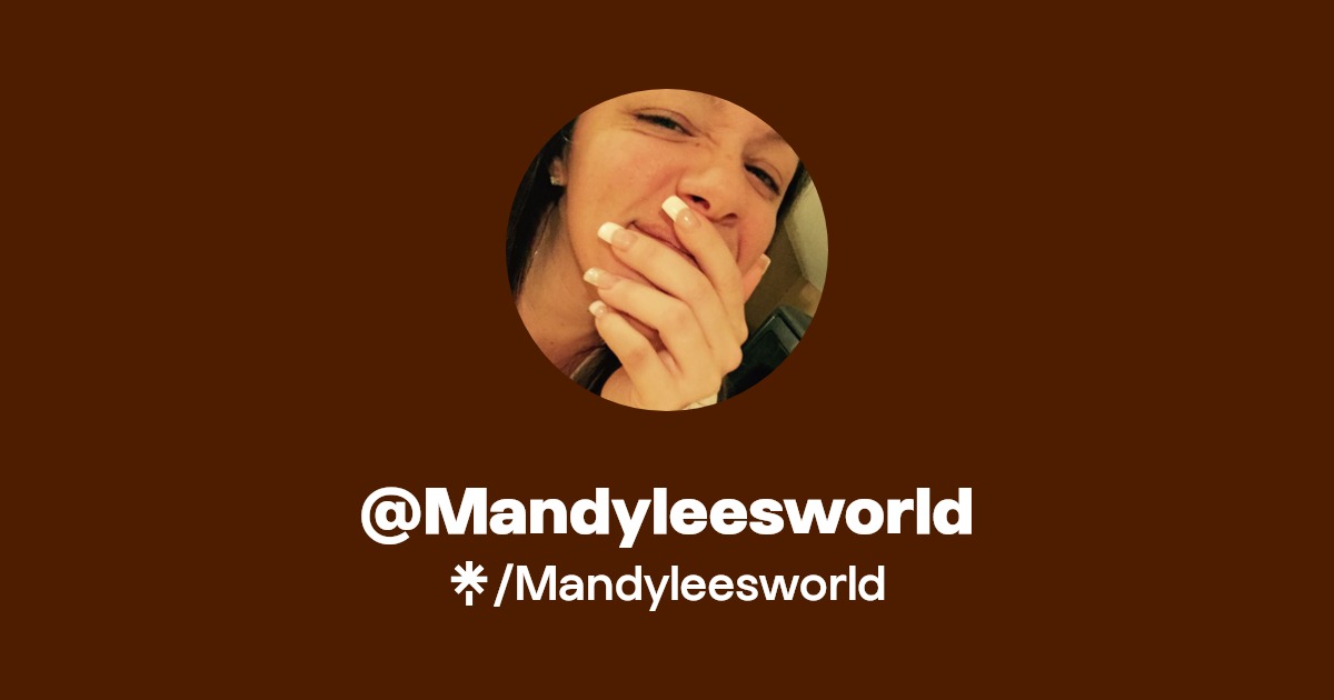 Mandyleesworld Linktree