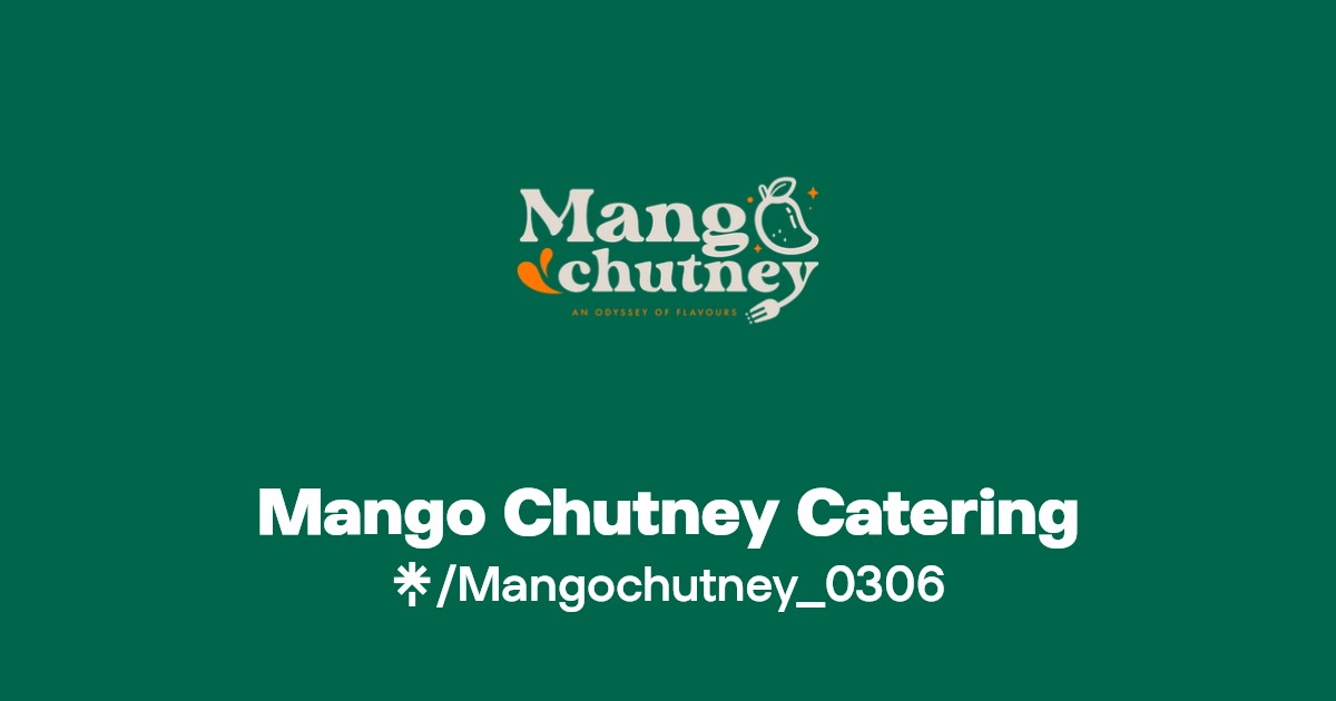 Mango Chutney Catering Instagram, Facebook, TikTok Linktree