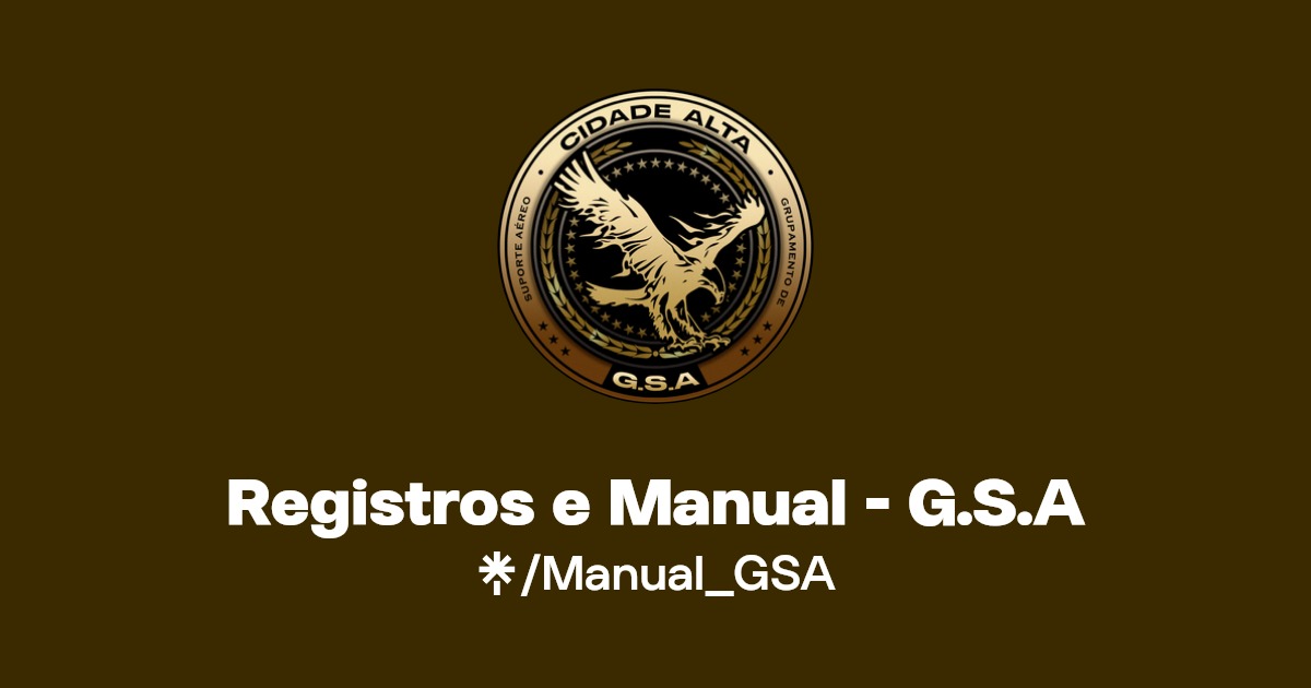 Registros e Manual G.S.A Linktree