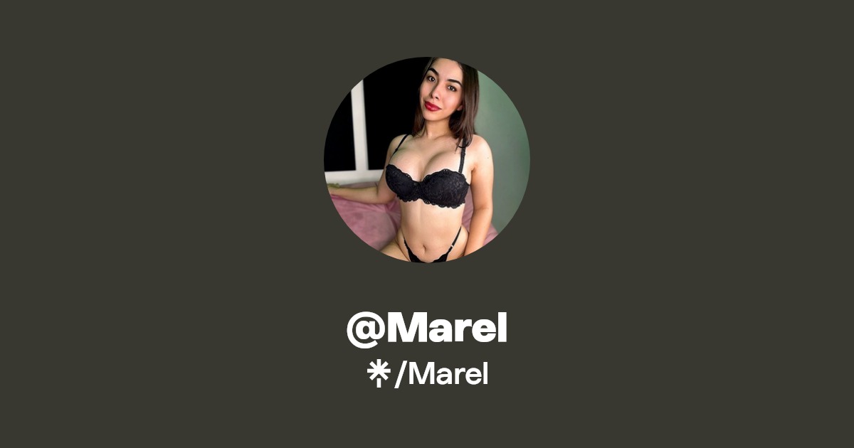 Marel - Find @Marel Onlyfans - Linktree