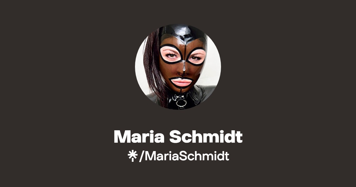 Maria Schmidt | Instagram, Facebook | Linktree
