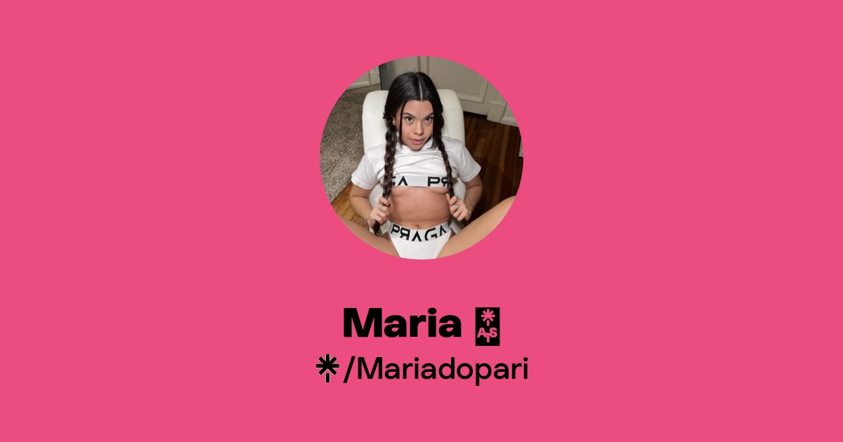 Maria 💕 | Instagram | Linktree