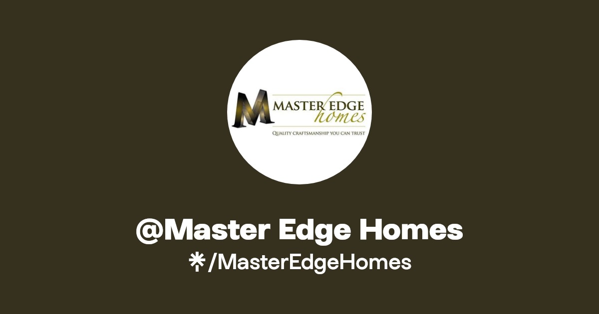 Master Edge Homes Linktree