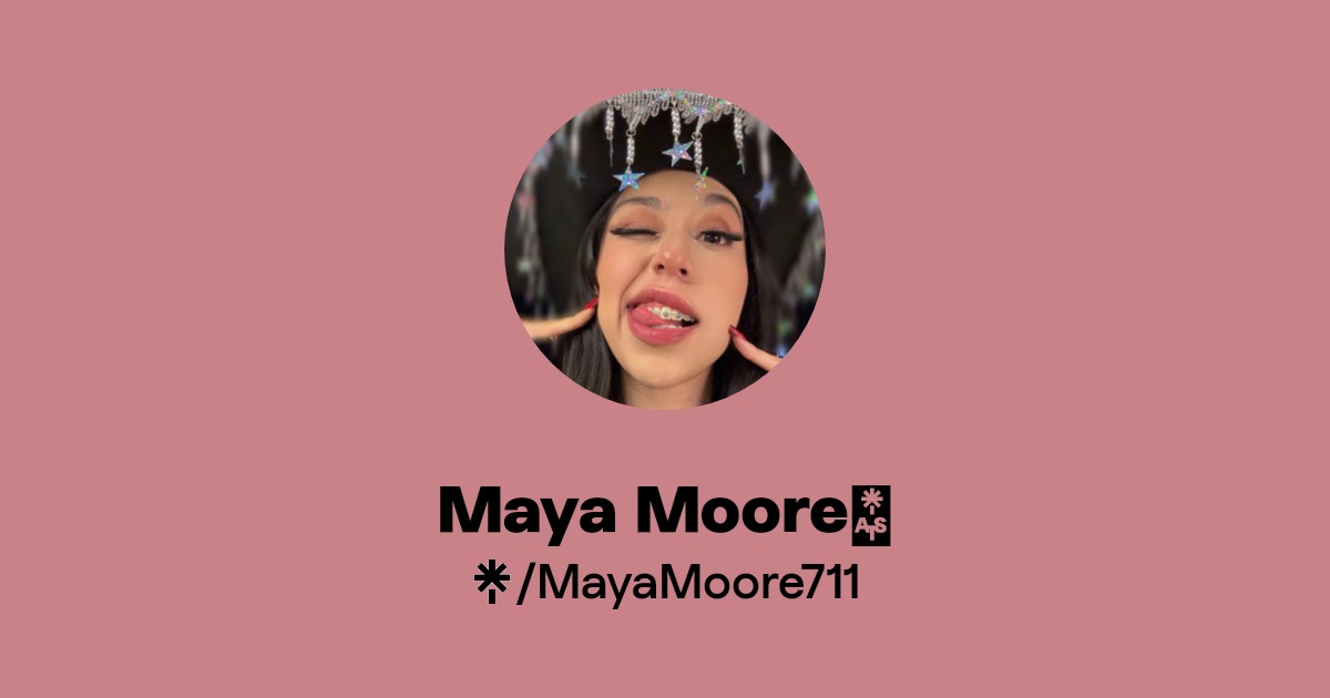 Maya Moore💖 Find Maya Moore💖 Onlyfans Linktree