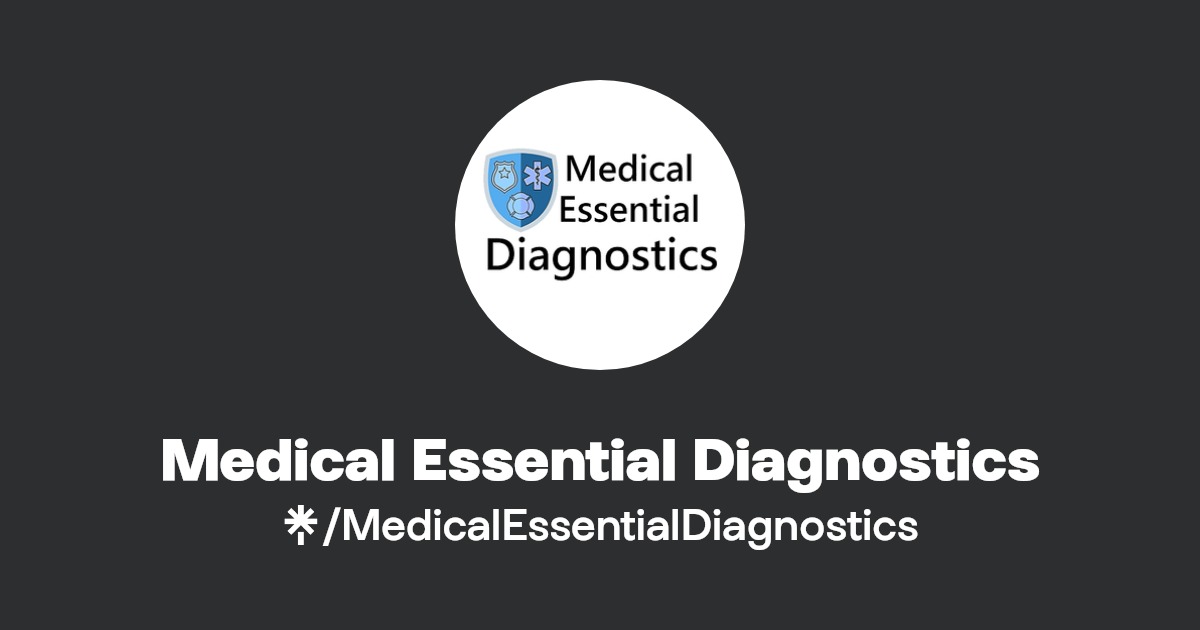 Medical Essential Diagnostics Instagram, Facebook Linktree