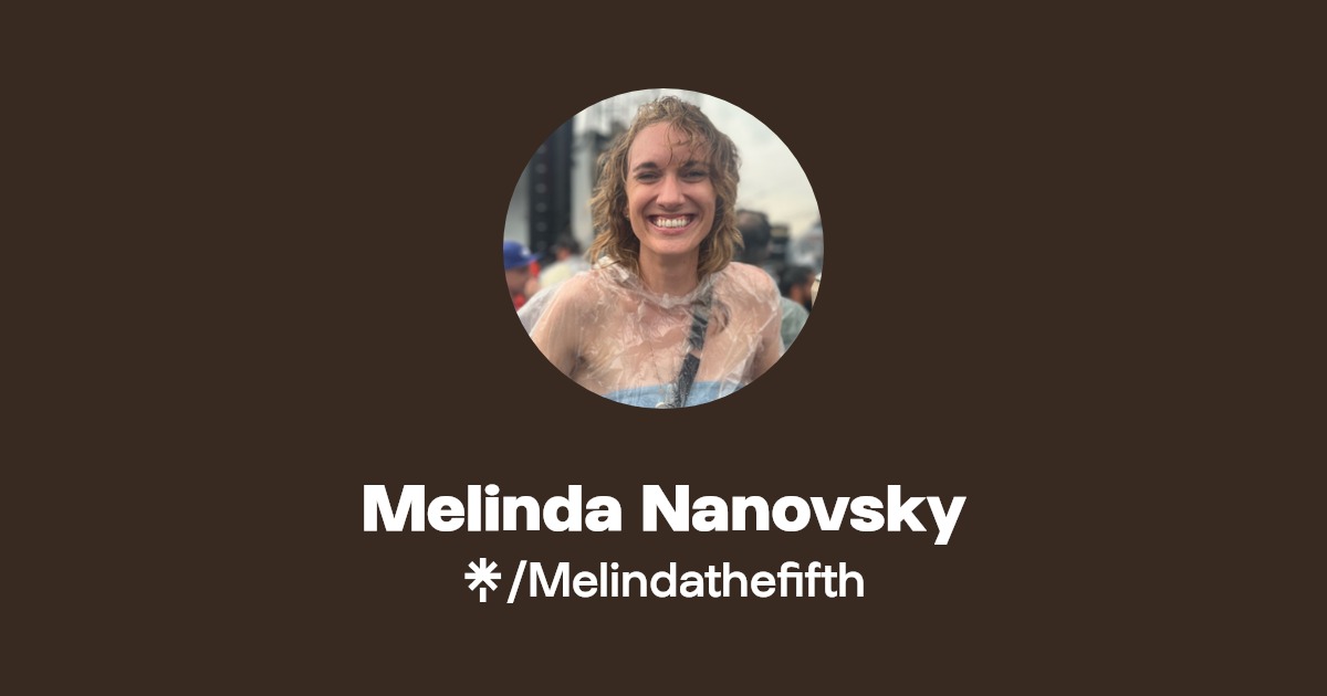 Melinda Nanovsky Linktree