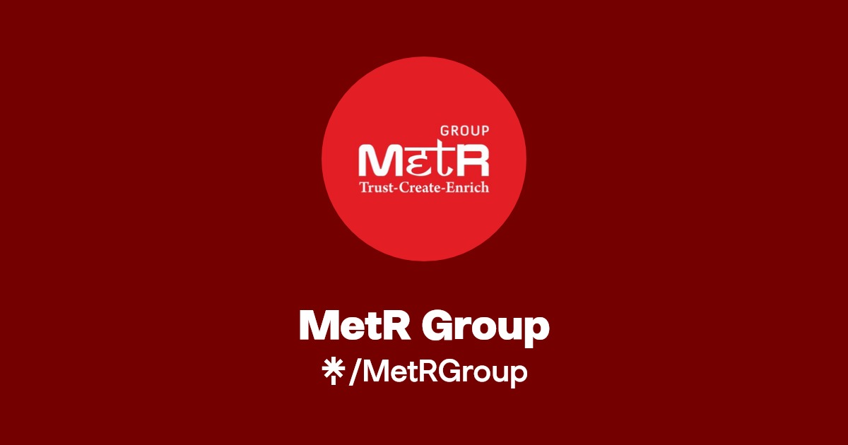 MetR Group Twitter, Instagram, Facebook Linktree