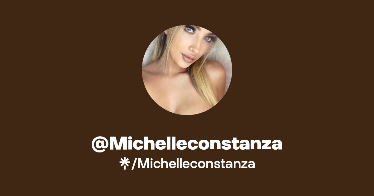 Michelleconstanza - Find @Michelleconstanza Onlyfans - Linktree