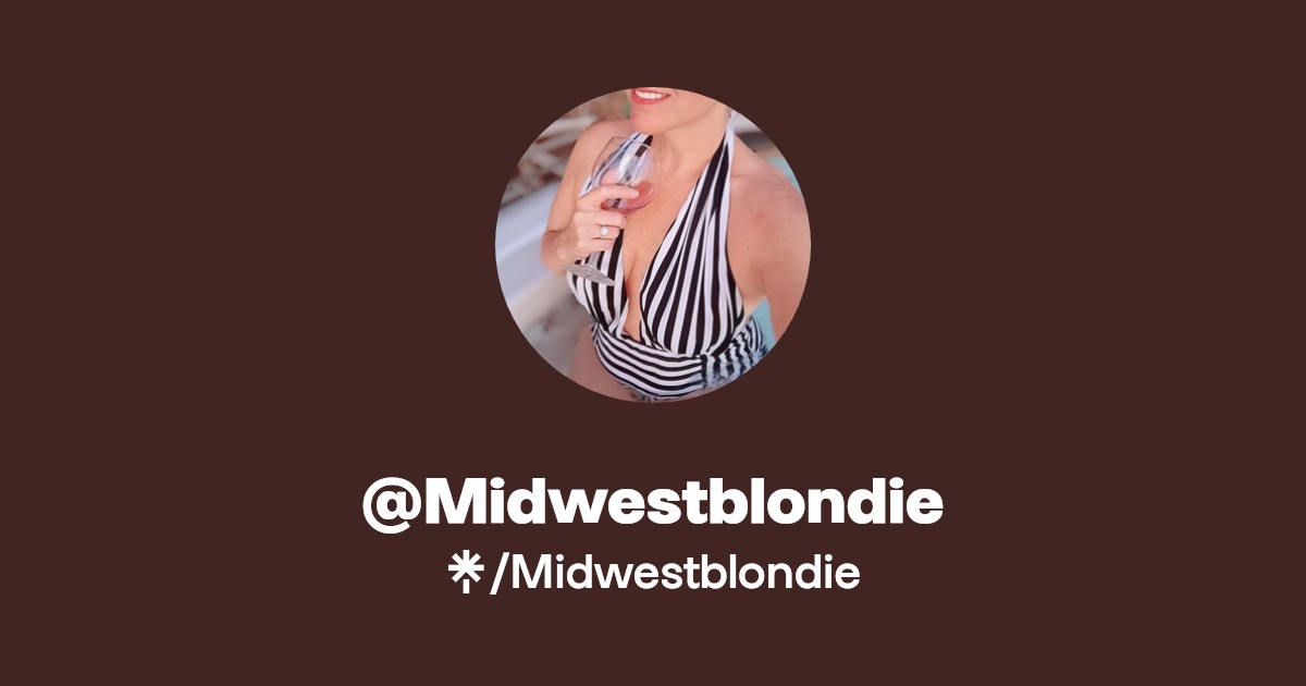 Midwestblondie - Find @Midwestblondie Onlyfans - Linktree