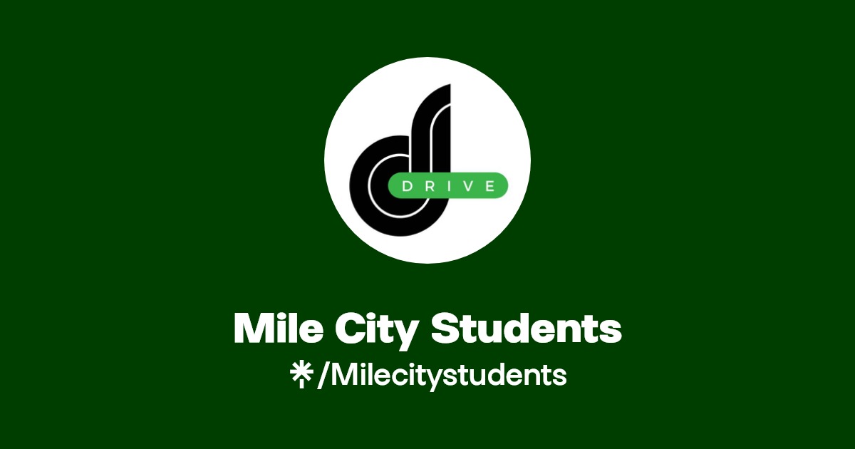 Mile City Students Instagram, TikTok Linktree