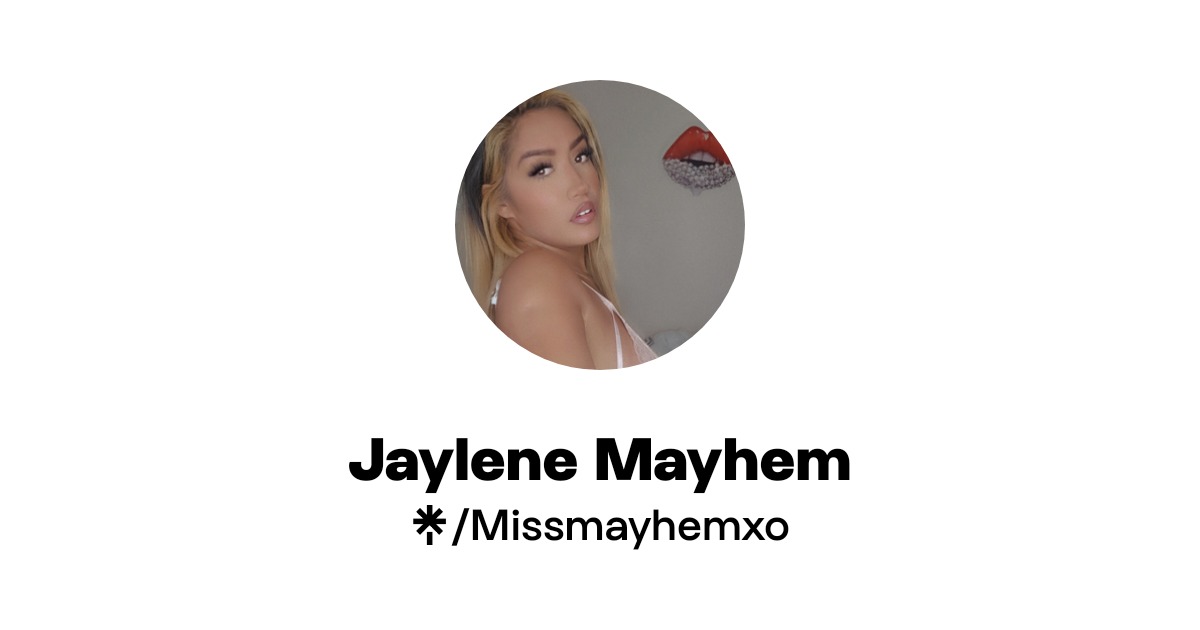 Missmayhemxo - Find @Missmayhemxo Onlyfans - Linktree